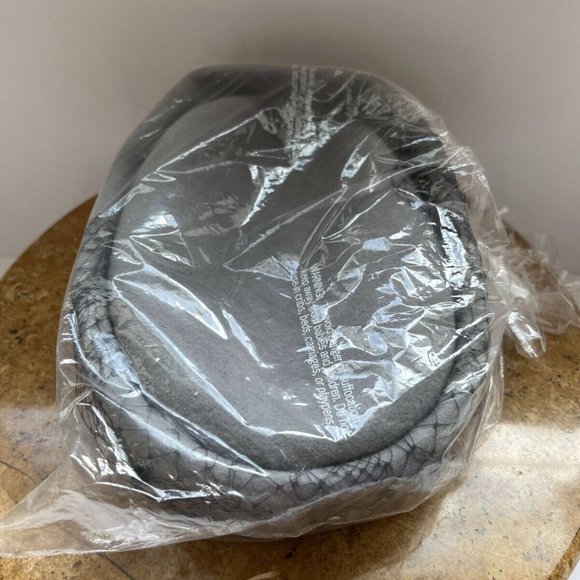 Vintage Lancaster Women's Gray Wool Counter Fit By Frank Olive Hat w/ Black Lace - Picture 8 of 12